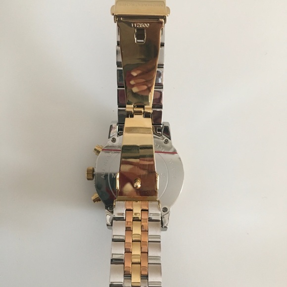 Micheal Kors Gold and Silver Ladies Watch